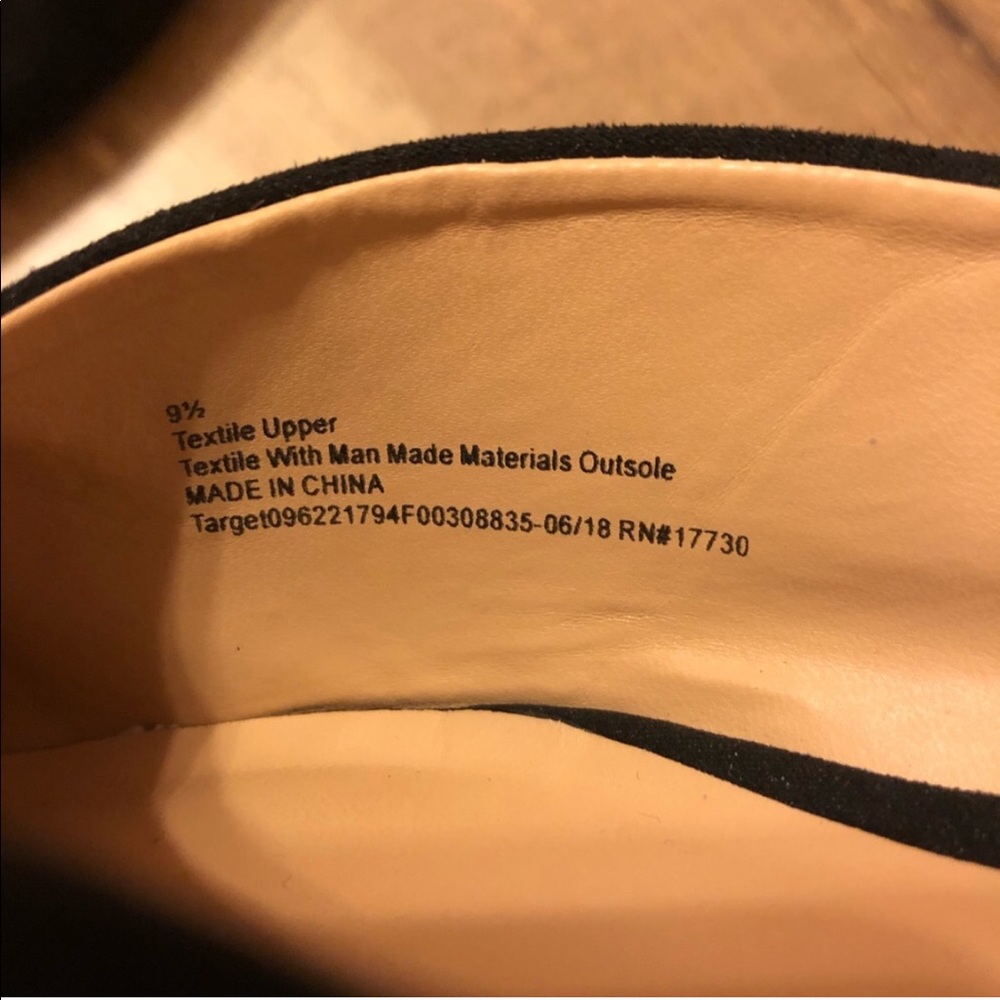 SOLD Black Slingback Flats - Picture 6 of 6